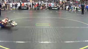 72 lbs Champ. Round 2 - Hudson Kowalewski, NBWC vs Weston Scheurer, Mason WC