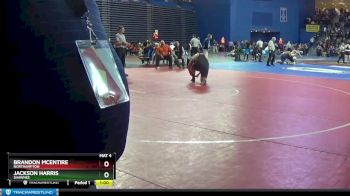 285 lbs Cons. Round 2 - Brandon McEntire, Northampton vs Jackson Harris, Shawnee