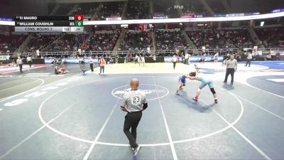 I-190 lbs Cons. Round 2 - TJ Mauro, Somers vs William Coughlin, Newburgh Free Academy