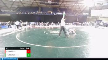 67 lbs Cons. Round 1 - Tayden Mitchell, NorthEast 509 Wrestling Club vs Graiden ONeill, Askeo International Mat Club