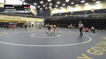 197 lbs Cons. Semi - Cody South, Mt. San Antonio College vs Chance Evans, Cuesta College