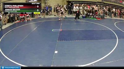 97 lbs Champ. Round 1 - Atreyu Phillipsen, Delta Wrestling Club vs Jerron Becker, Carbon Wrestling