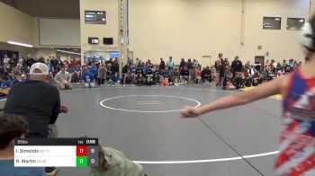 55 lbs Rr Rnd 4 - Isaac Simonds, Titan WC K-8 vs River Martin, Third Monkey K-8