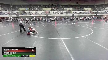 160 lbs Quarterfinal - Tyler Sunday, Crass Trained vs Barrett Mieras, IAWC