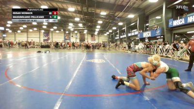 145 lbs Consi Of 16 #2 - Isisah Womack, MD vs Massimiliano Pellicano, FL