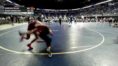 140 lbs Consy 6 - Christian Taylor, Huntingdon vs Shawn Verdecchio, Chichester