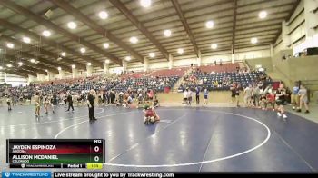 100 lbs Round 4 - Allison McDaniel, Colorado vs Jayden Espinoza, Arizona