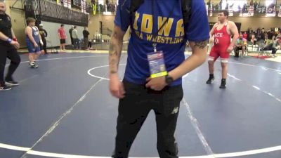 285 lbs Champ. Round 1 - Travin Thomas, Iowa vs Vincent Lumetta, USA Mat Club