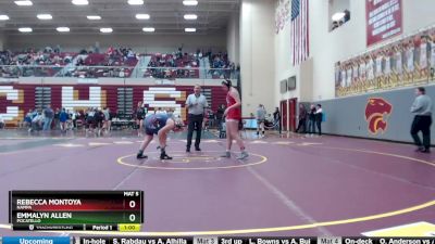 165 lbs Cons. Round 4 - Emmalyn Allen, Pocatello vs Rebecca Montoya, Nampa