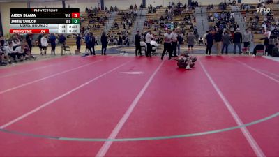 125 lbs Cons. Round 2 - Aiden Slama, Wisconsin-La Crosse vs Jamie Taylor, Iowa Central Community College