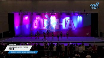 Louisiana Cheer Force - Pixie [2024 L1 Youth - Novice - Restrictions Day 1] 2024 Aloha Baton Rouge Showdown