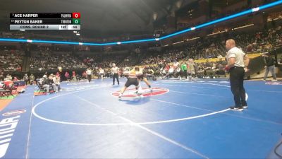 285 Class 1 lbs Cons. Round 2 - Peyton Baker, Trenton vs Ace Harper, Palmyra