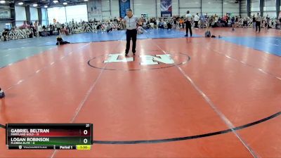 56 lbs Rd# 6- 9:00am Saturday Final Pool - Logan Robinson, Florida Elite vs Gabriel Beltran, Maryland GOLD