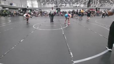 130 lbs Round 7 (10 Team) - Cooper Rushton, Iron Horse White vs Brobie Odell, Dayton Bandits