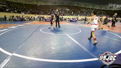 49 lbs 3rd Place - Ashe Padilla, WolfPack Wrestling Academy vs Braxton Sarten, Cashion Youth Wrestling