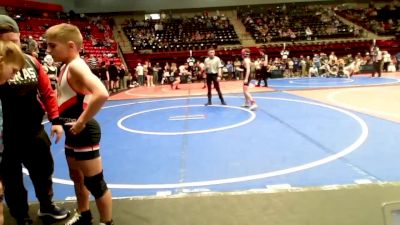 92 lbs Consolation - Jaidyn Rylee High-Callender, Owasso Takedown Club vs Bobby Lima, Broken Arrow Wrestling Club