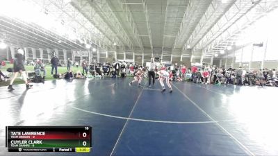 92 lbs Round 3 (4 Team) - Cuyler Clark, Team Champs vs Tate Lawrence, Team Oregon