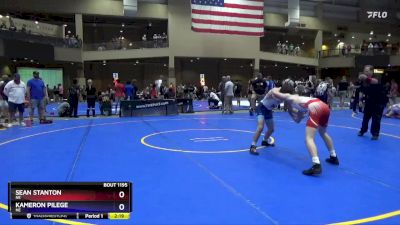 138 lbs Cons. Round 2 - Sean Stanton, NE vs Kameron Pilege, NE