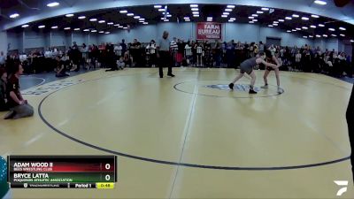 77 lbs Cons. Round 3 - Bryce Latta, Poquoson Athletic Association vs Adam Wood II, Bees Wrestling Club