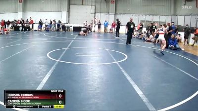 110 lbs 5th Place Match - Hudson Morris, All American Training Center vs Camden Hook, Contenders Wrestling Academy