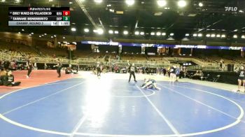 130 lbs Champ. Round 2 - Emily Nunez-De-VillaCiencio, Miami Palmetto vs Taimane Benemerito, Enterprise HS