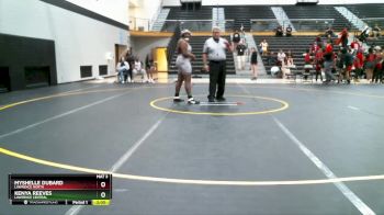 235 lbs Semifinal - Kenya Reeves, Lawrence Central vs Myshelle Dubard, Lawrence North