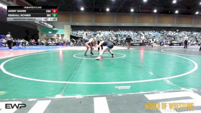 150 lbs Quarterfinal - Avery Naven, Elite Force Wrestling Club vs Kendall Schmid, Durham Wrestling Club