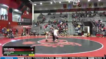 126 lbs 1st Place Match - Jayce Luna, Bettendorf vs Kael Kurtz, Iowa City, City High