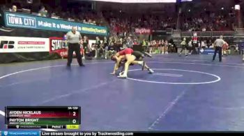 3 lbs Cons. Round 1 - Payton Bright, Ankeny Centennial vs Ayden Nicklaus, Davenport West