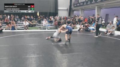 144 lbs Cons. Rd Of 16 - Braylon Bach, HWA vs Jason DeMarco, Xavier