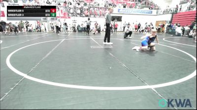 43 lbs Round Of 16 - Memphis Epperley, Smith Wrestling Academy vs Twister Ryan, Noble Takedown Club