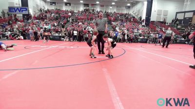 43 lbs Round Of 16 - Kannon Dieu, Team Nomad vs Danger Shimonek, Pawhuska Elks Takedown