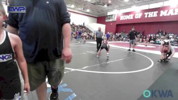 66 lbs Rr Rnd 2 - Larson Busby, Cushing Tigers vs Hudson Burdick, Perry Wrestling Academy