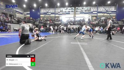 120 lbs Quarterfinal - Maddox Bogle, Noble Takedown Club vs Remy DiGiovanni, MD Wrestling Club