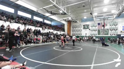 190 lbs Champ. Round 2 - Miguel Romo, Warren vs Jonathan Roman, Lawndale