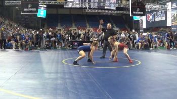 122 lbs Cons 32 #2 - Elise Rose, Kansas vs Moira Helein, Wisconsin