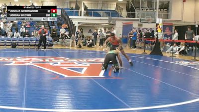 165 lbs Round Of 16 - Joshua Greenwood, Morgan State vs Jordan Brown, Binghamton