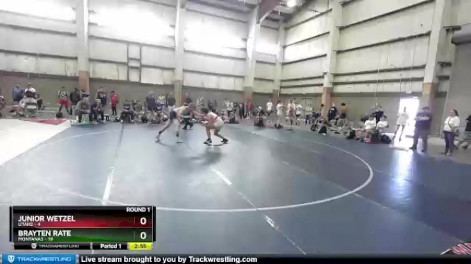 145 lbs Round 1 (10 Team) - Junior Wetzel, UTAH2 vs Brayten Rate, MONTANA3