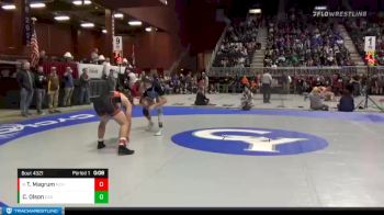 4A-160 lbs Cons. Round 3 - Tucker Magrum, Natrona County vs Colby Olson, Cheyenne East