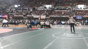 A - 190 lbs Cons. Round 1 - Brysen Miller, Libby / Troy vs Carson Wolftail, Browning