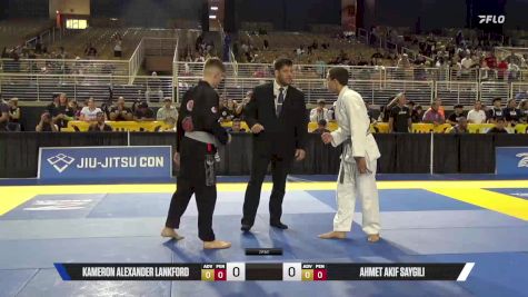Ahmet Akif Saygili vs Kameron Alexander Lankford 2025 Pan Kids Jiu-Jitsu IBJJF Championship