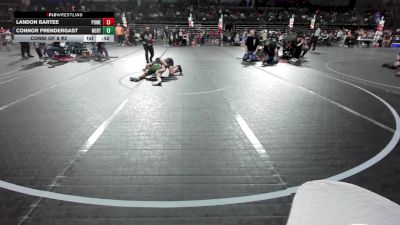 90 lbs Consi Of 8 #2 - Landon Bartee, Power Half Wrestling Academy vs Connor Prendergast, North Hunterdon