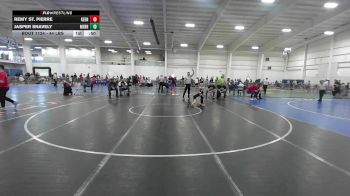 44 lbs Consi Of 8 #1 - Remy St. Pierre, Keene vs Jasper Snavely, Merrimack