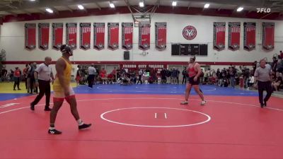 285 lbs 1st Place Match - Benjamin Vega-Sanchez, Simpson University vs Kendrick Salcido, Unattached