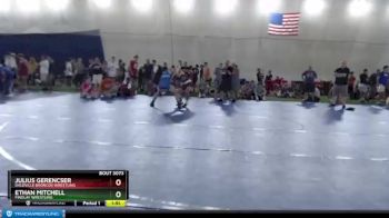 141 lbs Champ. Round 1 - Ethan Mitchell, Findlay Wrestling vs Julius Gerencser, Daleville Broncos Wrestling