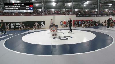 70 kg Champ. Rd Of 128 - Brayden Fahrbach, Boone RTC vs Easton Doster, Scarlet Knight Wrestling Club