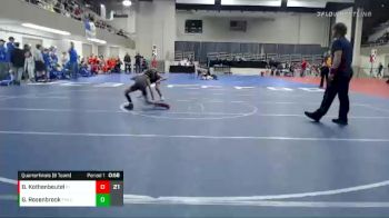 65 lbs Quarterfinals (8 Team) - George Rosenbrook, Fulda/Murray County Central vs Brycen Kothenbeutel, Pine Island