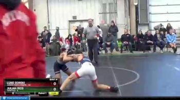 92 lbs Round 2 (6 Team) - Luke Gorski, Junior Terps Xtreme vs Julian Rios, Team 922