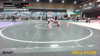 115 lbs Semifinal - Arcadius Cruz, Team Aggression vs Nathan Reynolds, Monster Garage
