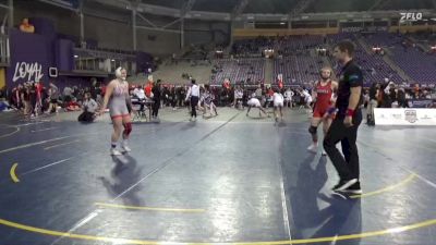 160 lbs Semis (4 Team) - Paige Barber, William Jewell College vs Stella Steigler, King University